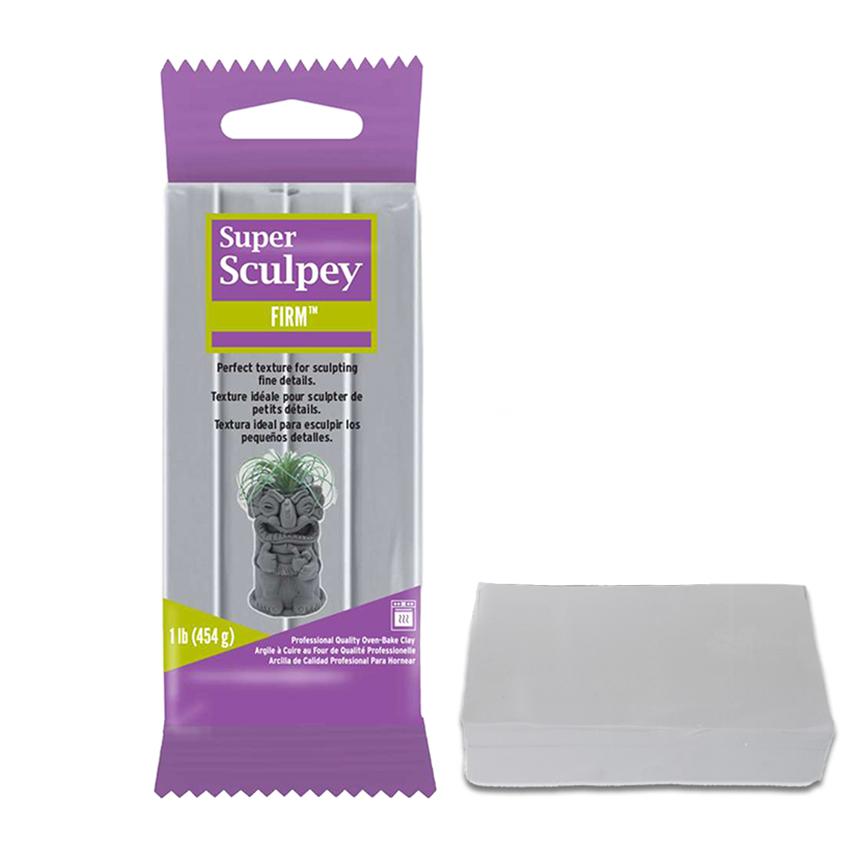 粘土 オーブン樹脂粘土 スーパースカルピー ファーム グレイ 1lb 454g