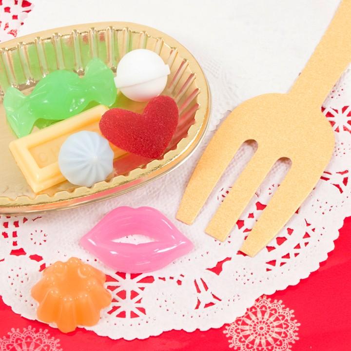 スイーツモールド CANDY COLOR TICKET | シリコーンの型 レジン