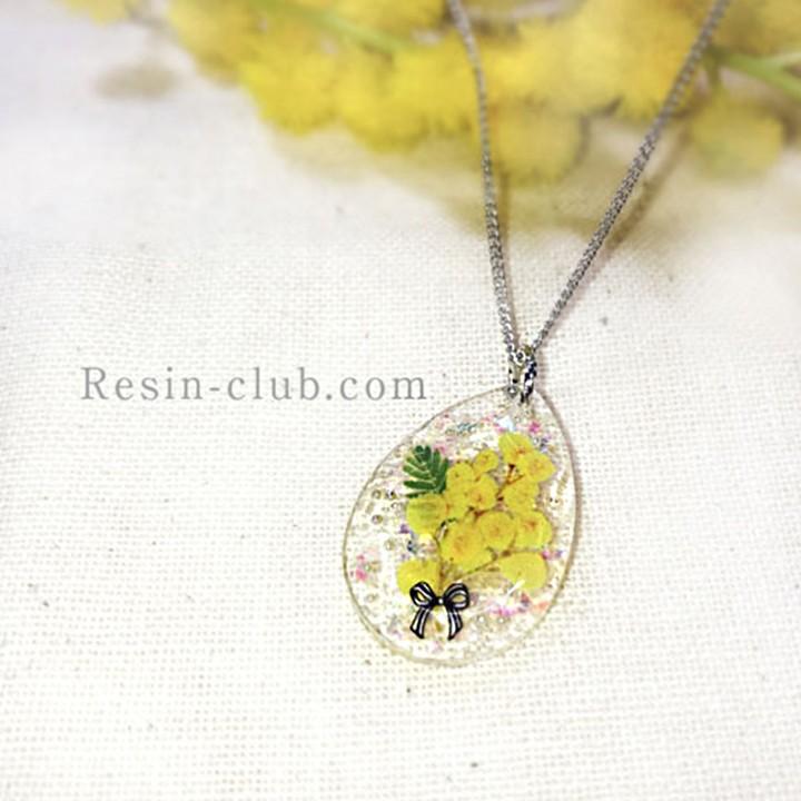 レジンクラブ シール ミモザ(両面タイプ) | レジンシール レジン Resin