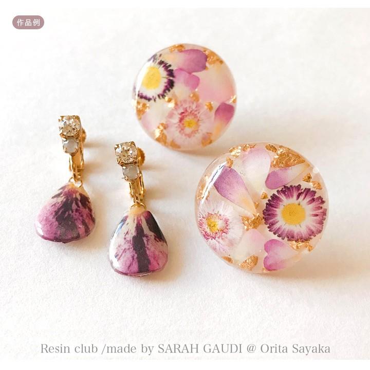 ガウディ レジンクラブ シール SARAH GAUDI 花びらアソート2 両面