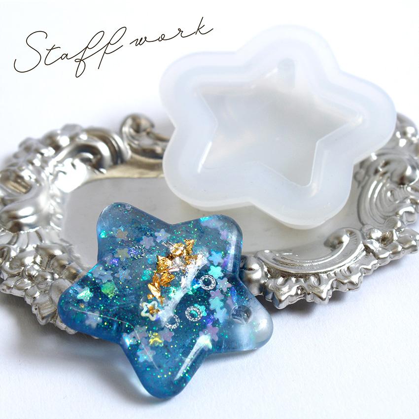 クラフトハートトーカイ シリコンモールド穴付きタイプ | レジン 
