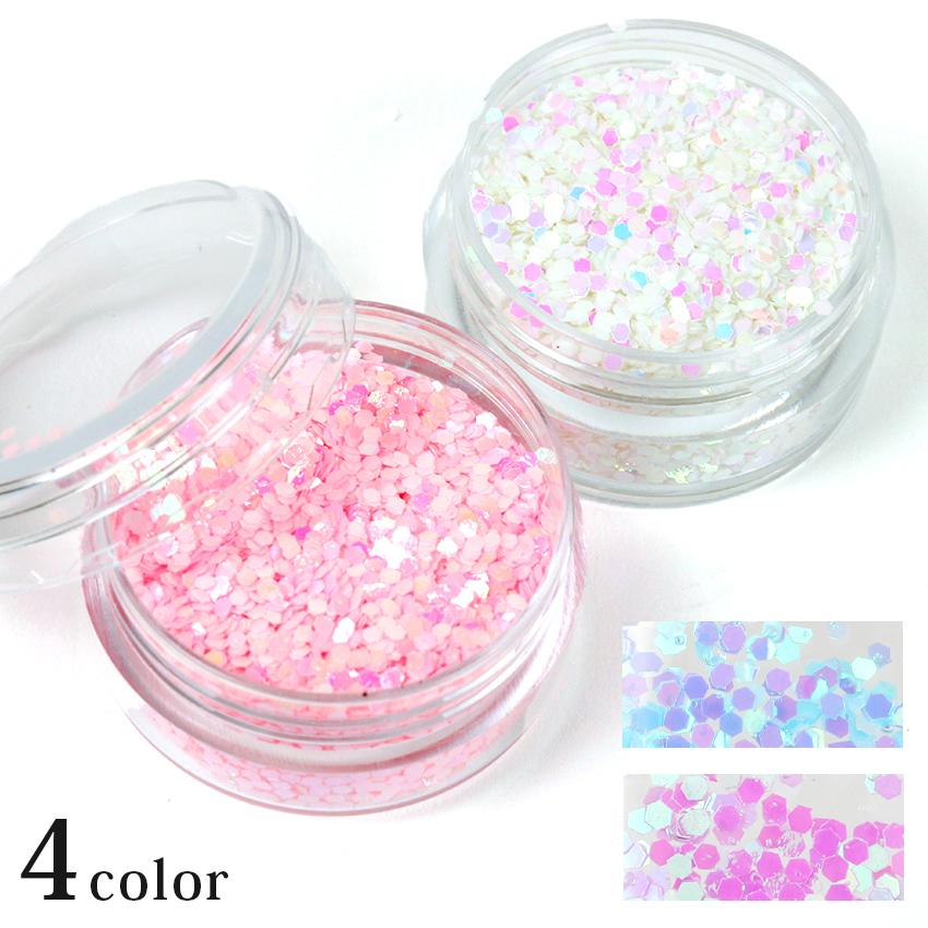 アーテック ラメ粉グリッター 全4色 ホワイト・ピンク・ブルー