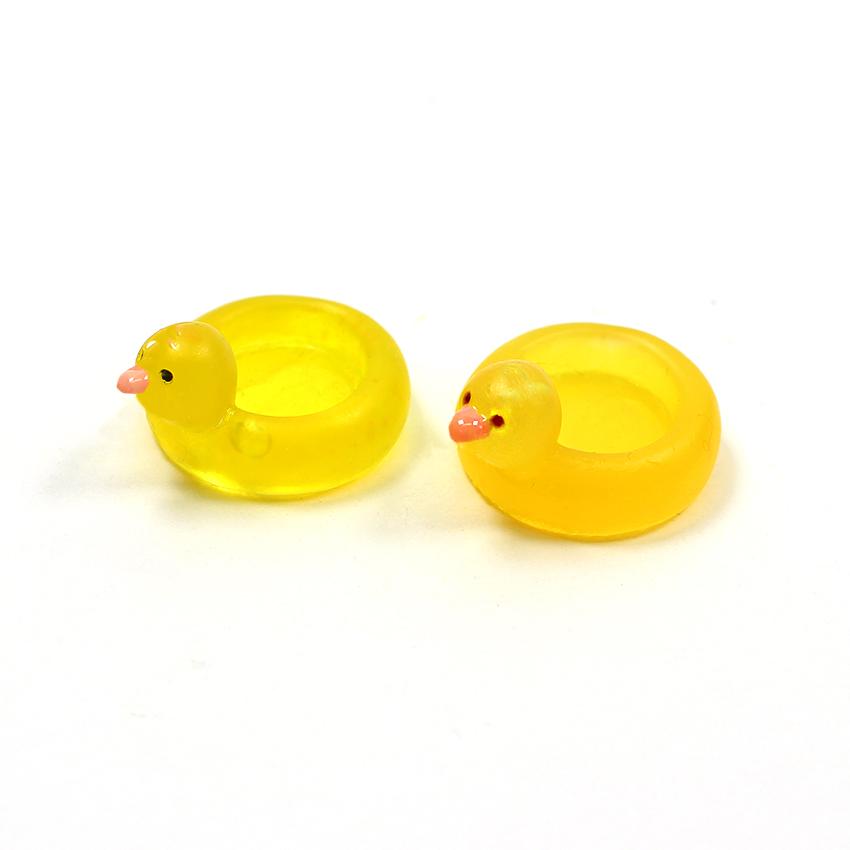 シリコンモールドアヒルの浮き輪 No.12 | 動物 立体 レジン型 ぷっくり
