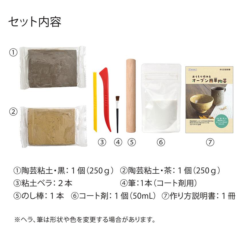 ねんど オーブン陶芸粘土 おうちで作れるオーブン簡単陶芸 | デビカ
