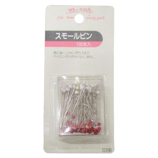 クラフトハートトーカイ スモールピン100本 /白50本 赤50本 | 印付け