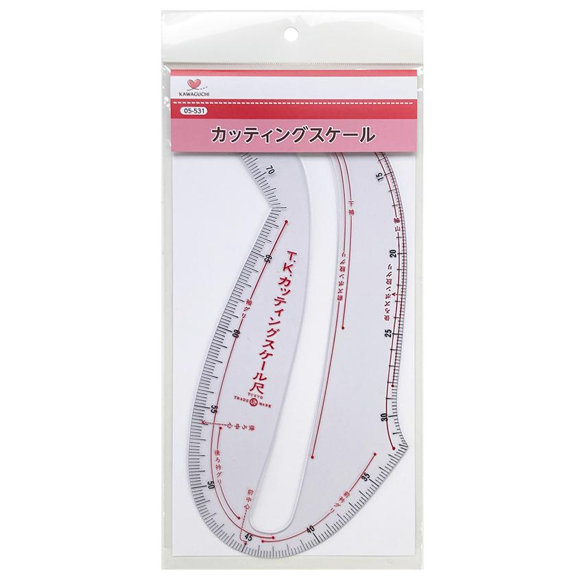 カッティングスケール 05-531 | 裁縫道具 ソーイング道具 製図用具 