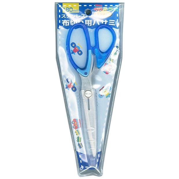 クラフトハートトーカイ ダリヤ スケルトン布切り用ハサミ ブルー 18cm