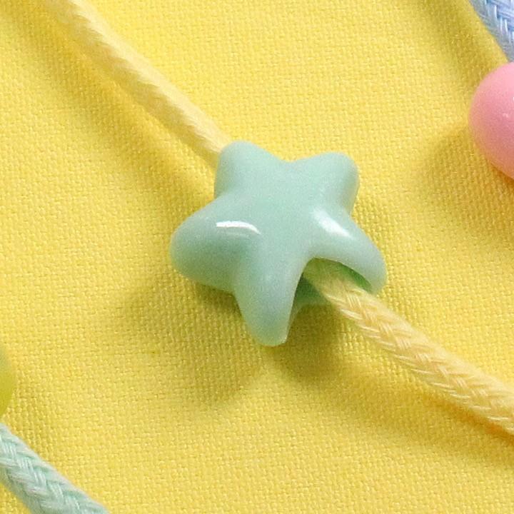 クラフトハートトーカイ CraftCafe ゆめふわ 星形 ループエンド 2個