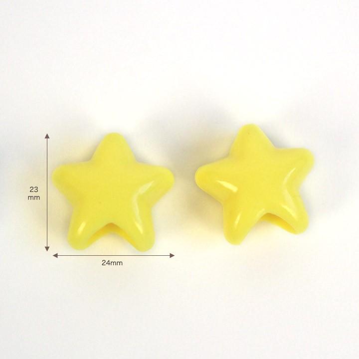 クラフトハートトーカイ CraftCafe ゆめふわ 星形 ループエンド 2個