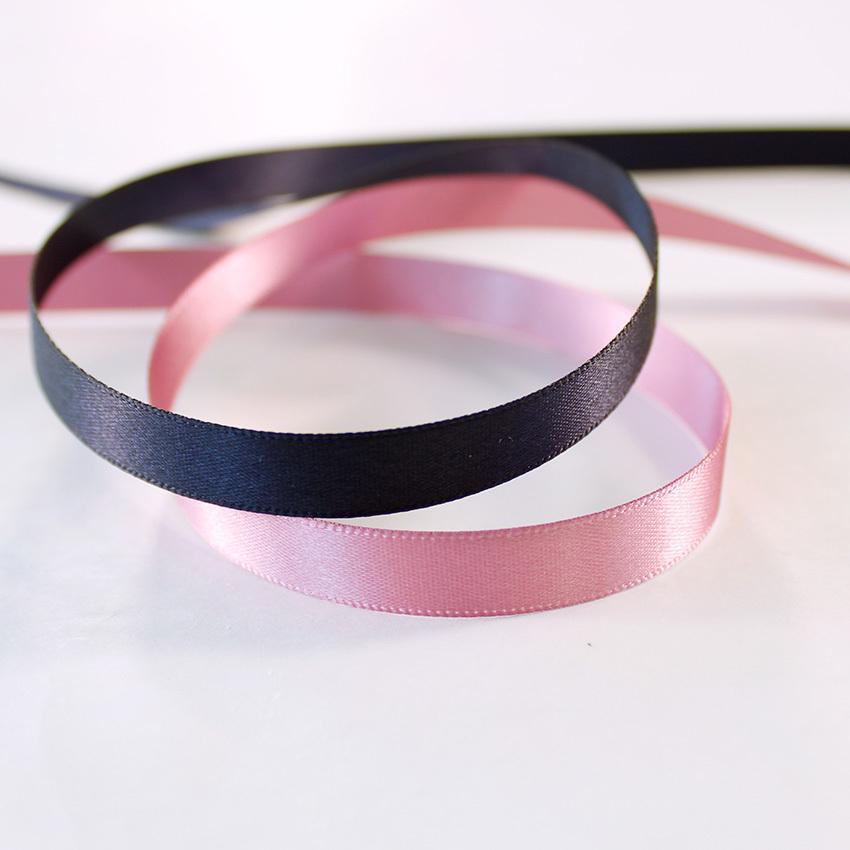 【ぴーちゃん】　ハードサテンリボン クラフトハートトーカイ ポリエステル両面サテンリボン 巾9mm （50cm