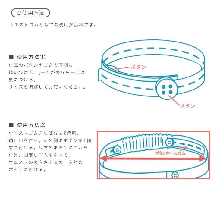 金天馬 ボタンホールゴム 20mm巾 1.2m 黒 | 平ゴム 2cm 2cm巾 ボタン