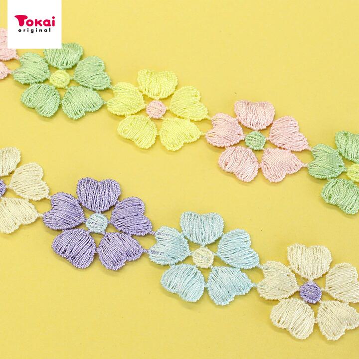 ゆめふわケミカルレース Hb 5243 1m単位 切売り 切り売り レース モチーフレース かわいい 子供 入園 入学 花 小花 トーカイ 032 手芸材料の通販シュゲールyahoo 店 通販 Yahoo ショッピング