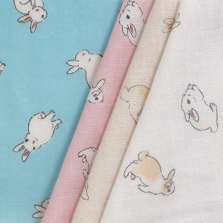 カットクロス うさぎ ダブルガーゼ 1m 生地 布 布地 はぎれ カット布 カットクロス ウサギ Wガーゼ ガーゼ 布マスク マスク関連 手芸材料の通販シュゲールyahoo 店 通販 Yahoo ショッピング
