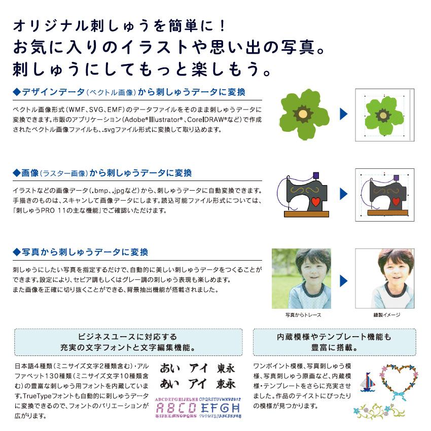 ブラザー 刺しゅうPRO11 ESY1011 刺繍 Parie パリエ PICNO brother