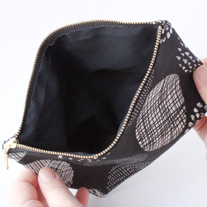 クラフトハートトーカイ 作り図 マチ付きシンプルポーチ｜レシピ