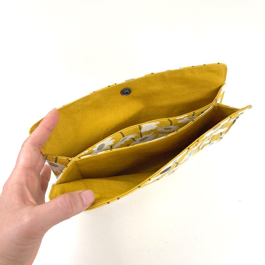 クラフトハートトーカイ 作り図 かんたんマチ付 ぺたんこポーチ