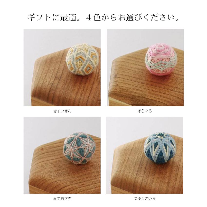 KAWAGUCHI Cohana 手まりの六角小箱 | ギフト 河口 道具 地域産業 工芸