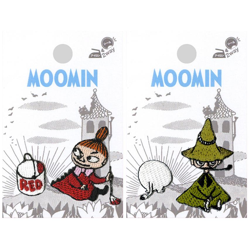 ムーミン ワッペン ムーミン キャラクター アイロン接着 シール接着 入園入学 新生活 手芸材料の通販シュゲールyahoo 店 通販 Yahoo ショッピング