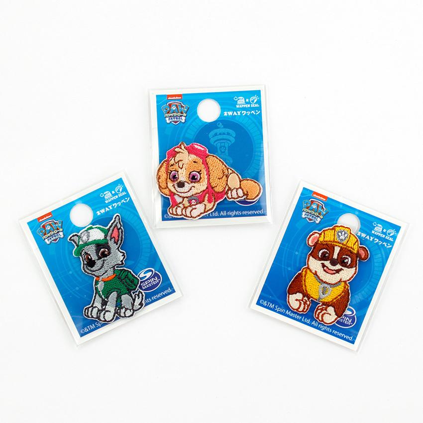 ミニワッペン パウ パトロール ワッペン アップリケ シールタイプ アイロン接着 キャラクター 入園 入学 通園 通学 目印 ワンポイント 手芸材料の通販シュゲールyahoo 店 通販 Yahoo ショッピング