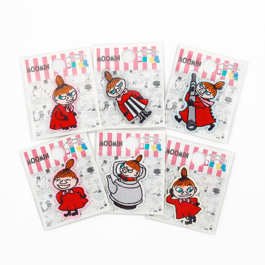 ミニワッペン ムーミン リトルミイ ワッペン アップリケ シールタイプ アイロン接着 キャラクター 入園 入学 通園 通学 目印 ワンポイント 手芸材料の通販シュゲールyahoo 店 通販 Yahoo ショッピング