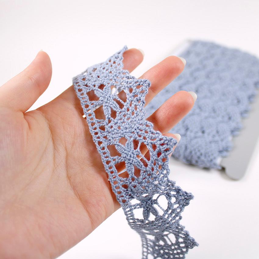 クラフトハートトーカイ ニュアンスカラーレース 巾41mm 50cm単位 全7