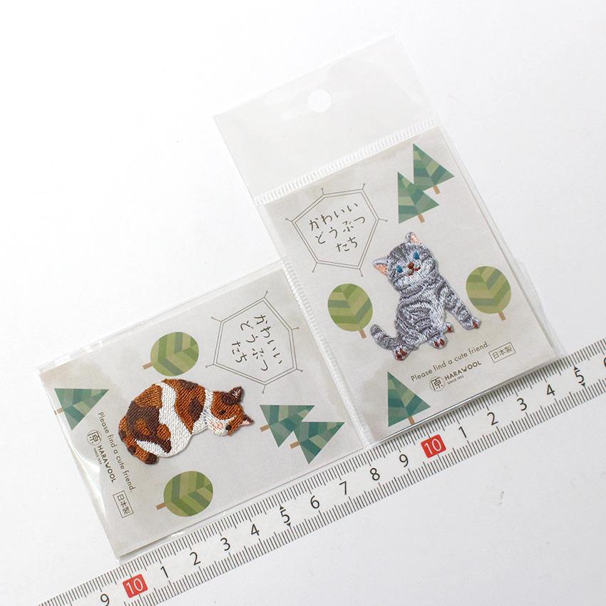 可愛い動物ワッペン 全8種 | ミニワッペン ワッペン アイロン接着