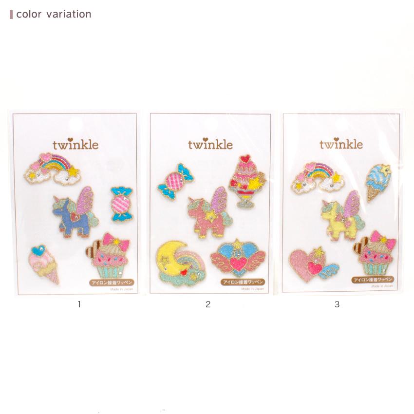 クラフトハートトーカイ トゥインクルスターワッペン セット