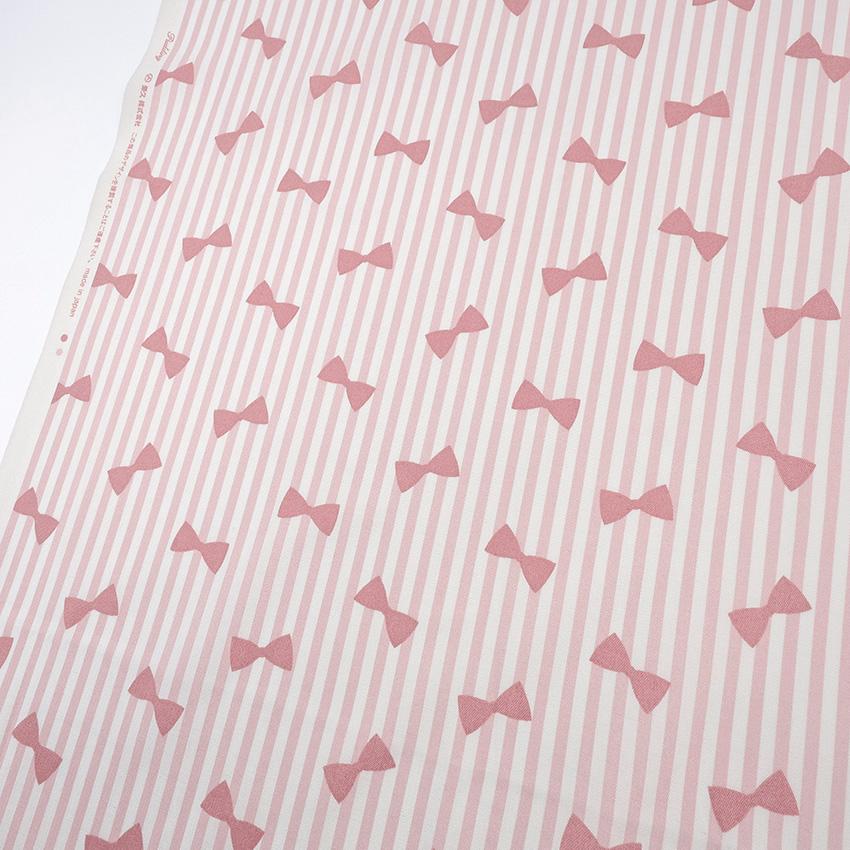 クラフトハートトーカイ プディング リボンストライプ オックス 1m