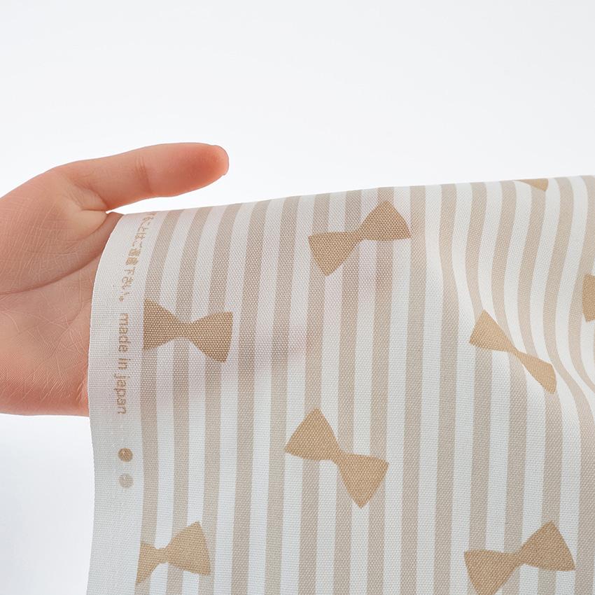 クラフトハートトーカイ プディング リボンストライプ オックス 1m