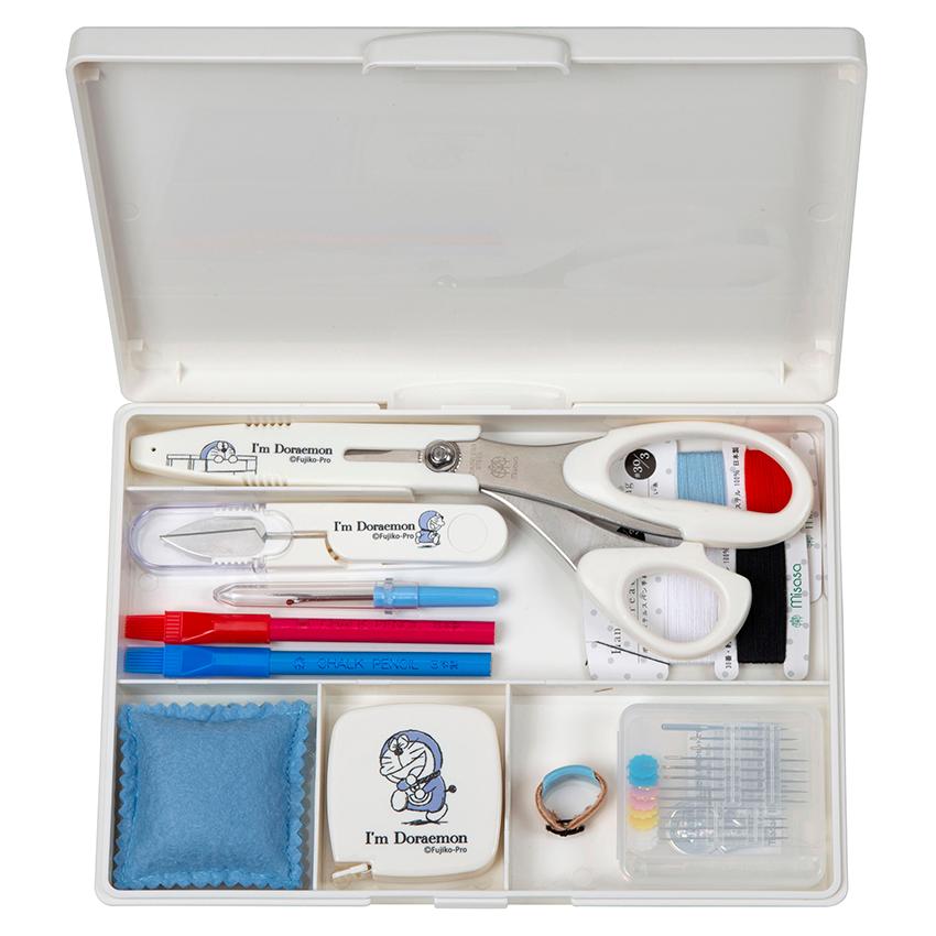 ドラえもん ソーイングセット ファスナーバッグ トートタイプ No.1496