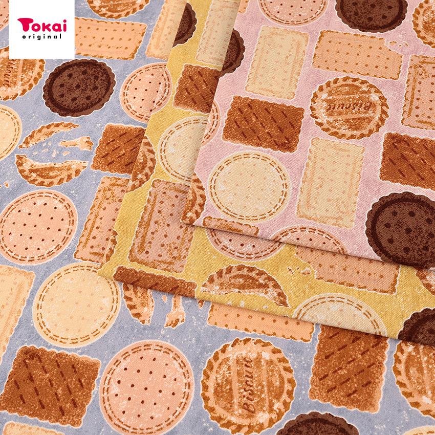 クラフトハートトーカイ おいしい布たち 砂糖ゆき クッキー 綿麻