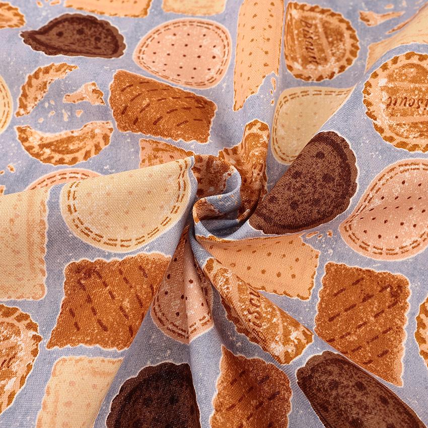 クラフトハートトーカイ おいしい布たち 砂糖ゆき クッキー 綿麻