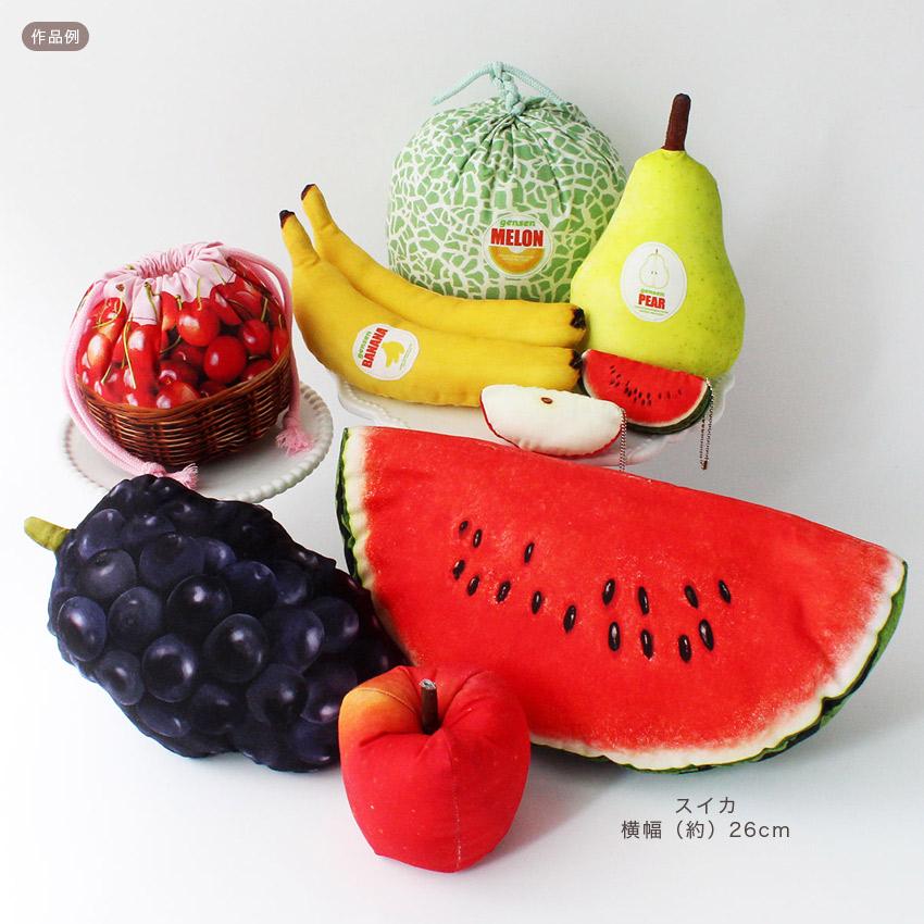 インクジェットパネル 果物屋さん スイカ 108×95cm カットクロス