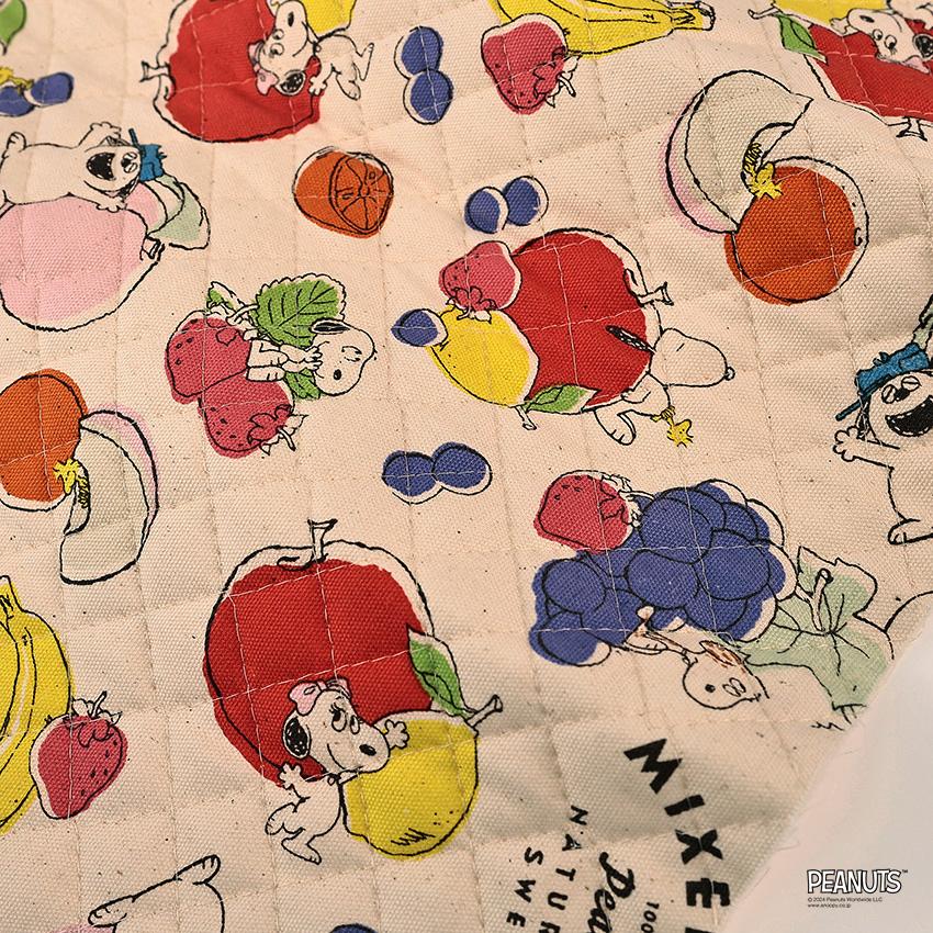 SNOOPY（スヌーピー） ピーナッツ フルーツ オックスキルト 50cm