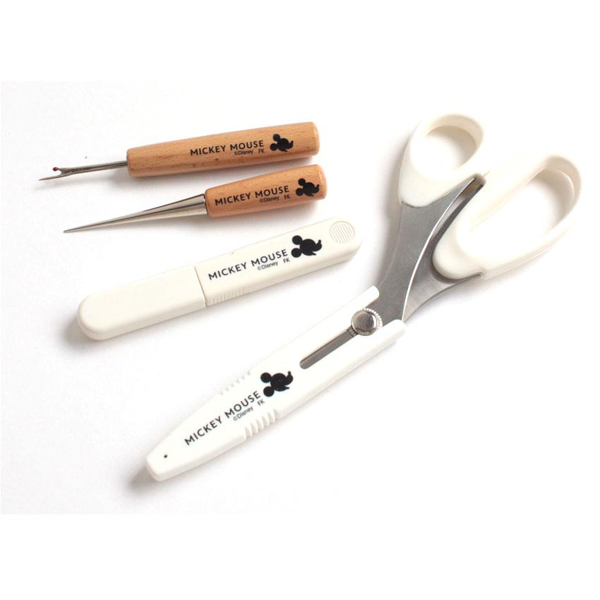 クラフトハートトーカイ ディズニー 糸切ハサミ ミッキー | ハサミ