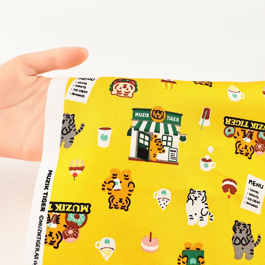 オリジナル　生地G 縫い付けタイプ each star オックス生地 1mカット｜手芸専門店クラフトハート