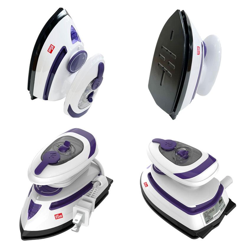 Prym プリム ミニスチームアイロン＋脚付きミニアイロンボードセット 2301｜アイロン アイロン台 ソーイング 省スペース コンパクトサイズ_4