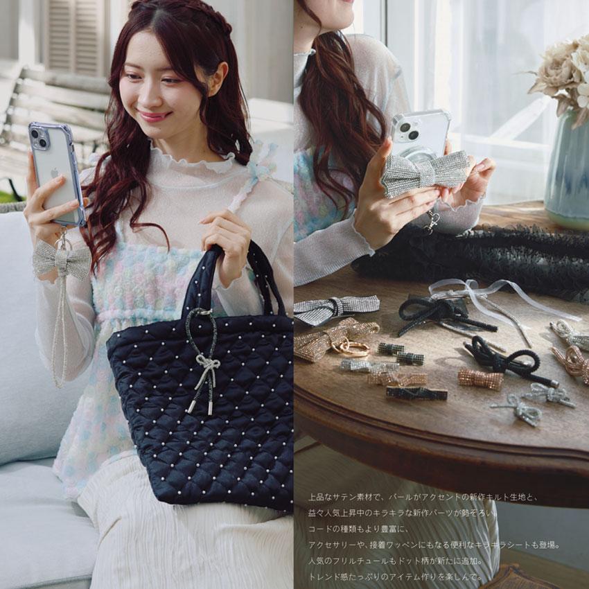 清原 ネロリローズ Nerori Rose キラキラストーン カラビナ小 外径24.9