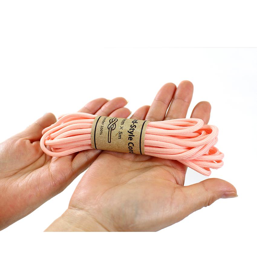 パラコード ポリエステルコード 5m | ストラップ ひも アウトドア