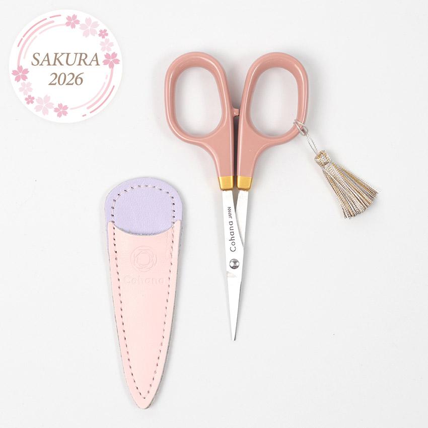 Cohana 漆と金蒔絵の小ばさみ 45-412 SAKURA2026 | ギフト KAWAGUCHI