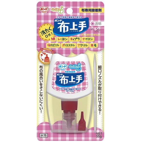 クラフト 用具 接着剤 ボンド 布上手 55g｜shugale1