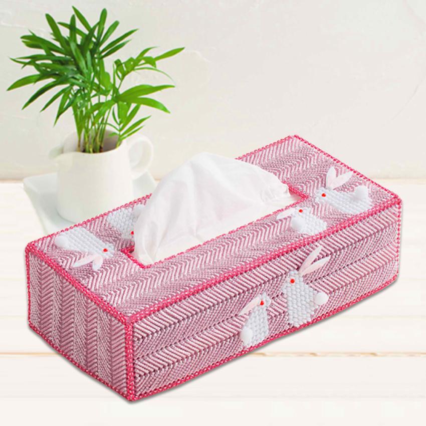 ☆手編み ティッシュカバー ☆スプレー ピンク ☆手編み ティッシュカバー ☆スプレー ピンク 楽天市場
