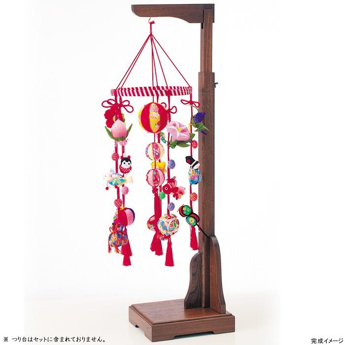 京ちりめん下げ飾り　至枠　手芸　クラフト　ハンドメイド　縁起　日本　七五三　寅年 クラフト 和調手芸 下げもの・つるし飾りキット 京ちりめん下げ飾り 至