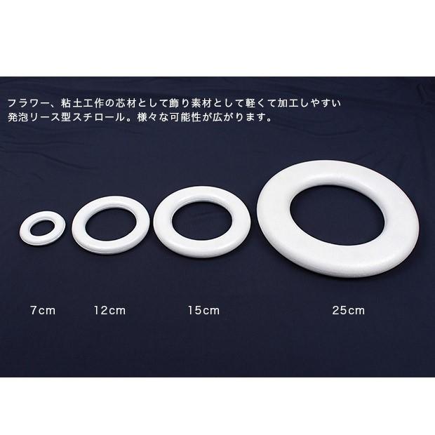 タカギ（takagi） リース型スチロール 25cm 1ヶ入り｜クラフト