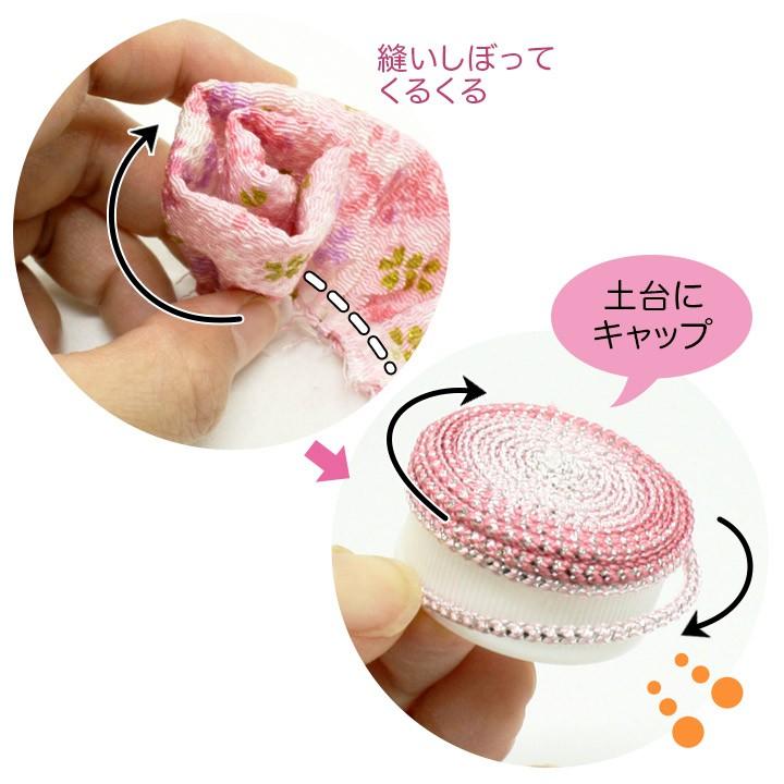 クラフト 和調手芸 エコキーホルダー バラ｜タカギ繊維｜パナミ