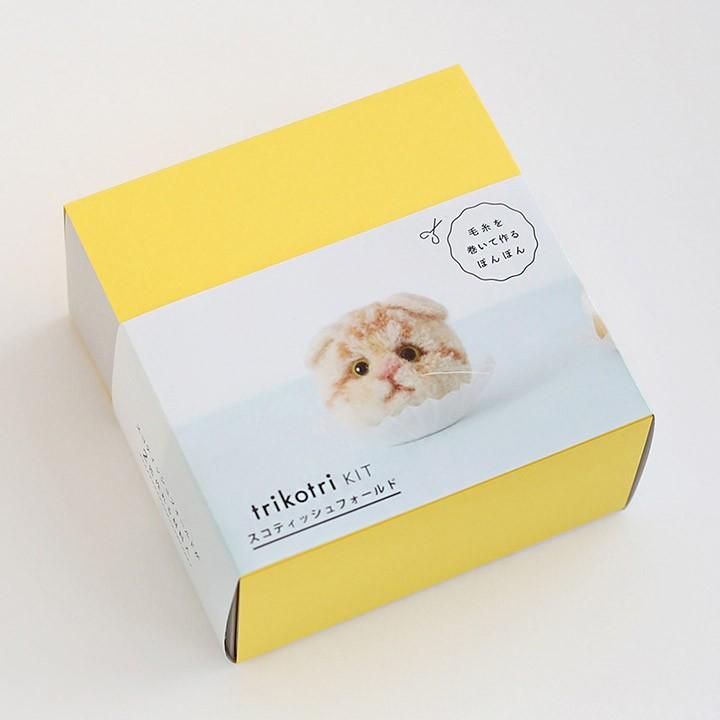 Trikotriキット スコティッシュフォールド クラフト ぽんぽん キット ハンドメイド 動物 猫 ハンドメイド 手芸材料の通販シュゲールyahoo 店 通販 Yahoo ショッピング