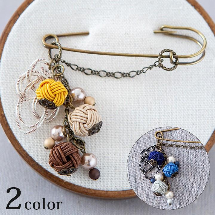 Kellyさんの水引キット 玉結びのカブトピン カフェオレ グレー 手芸キット ピース Kelly ケリー 水引 ビーズ アクセサリー キット 日本製 手芸材料の通販シュゲールyahoo 店 通販 Yahoo ショッピング
