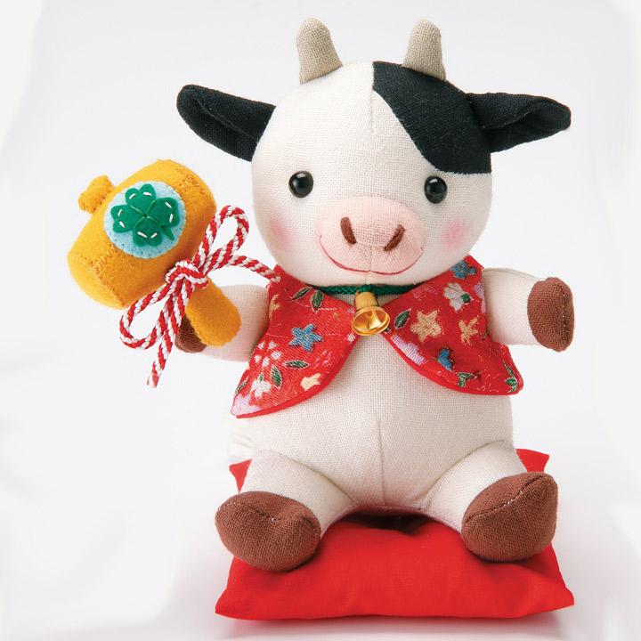 オリムパス 干支キット Pa 800 福ふくホルちゃん ぬいぐるみ 福村弘美デザイン ぬいぐるみキット 十二支 干支 丑 うし 牛 縁起物 手芸材料の通販シュゲールyahoo 店 通販 Yahoo ショッピング