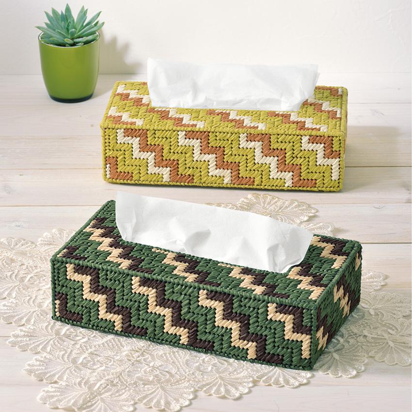 タカギ繊維 ペーパーヤーンキット エコティッシュカバー Tc 144 カーキ Tc 145 イエロー ペーパーヤーンで作る ティッシュケース 手芸材料の通販シュゲールyahoo 店 通販 Yahoo ショッピング