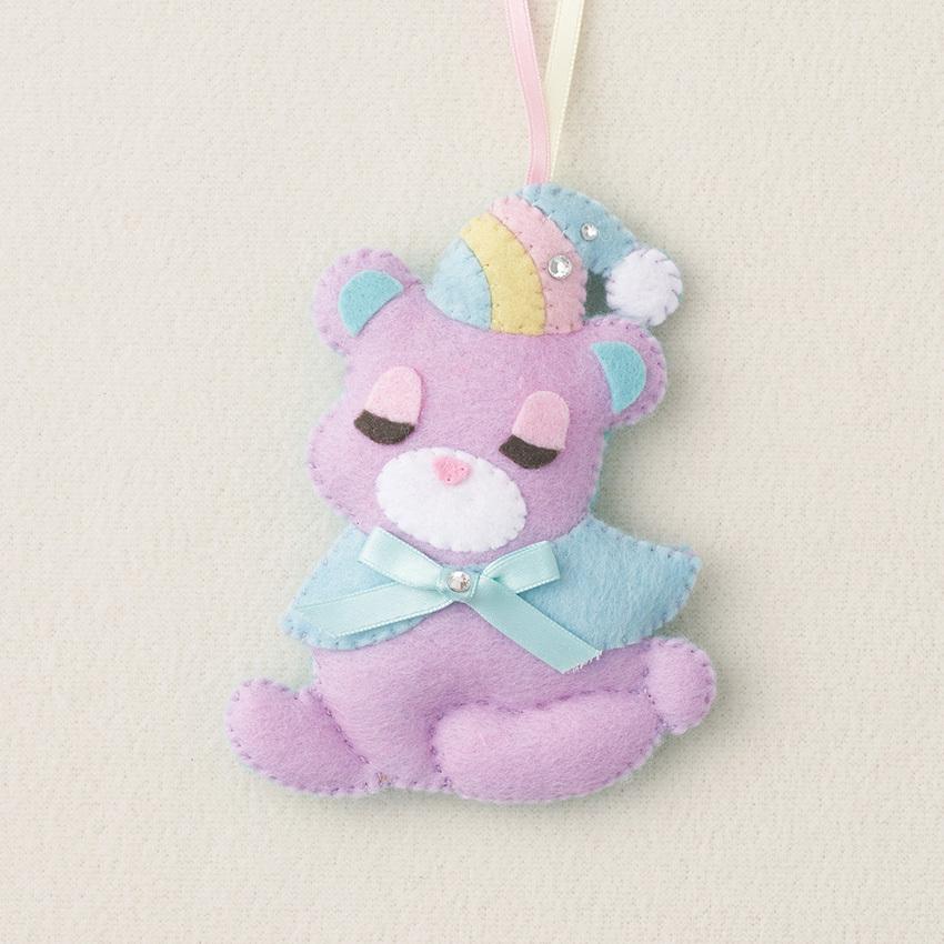 ゆめいろマスコットキット クマ | 子ども手芸キット うさぎ 縫い方の